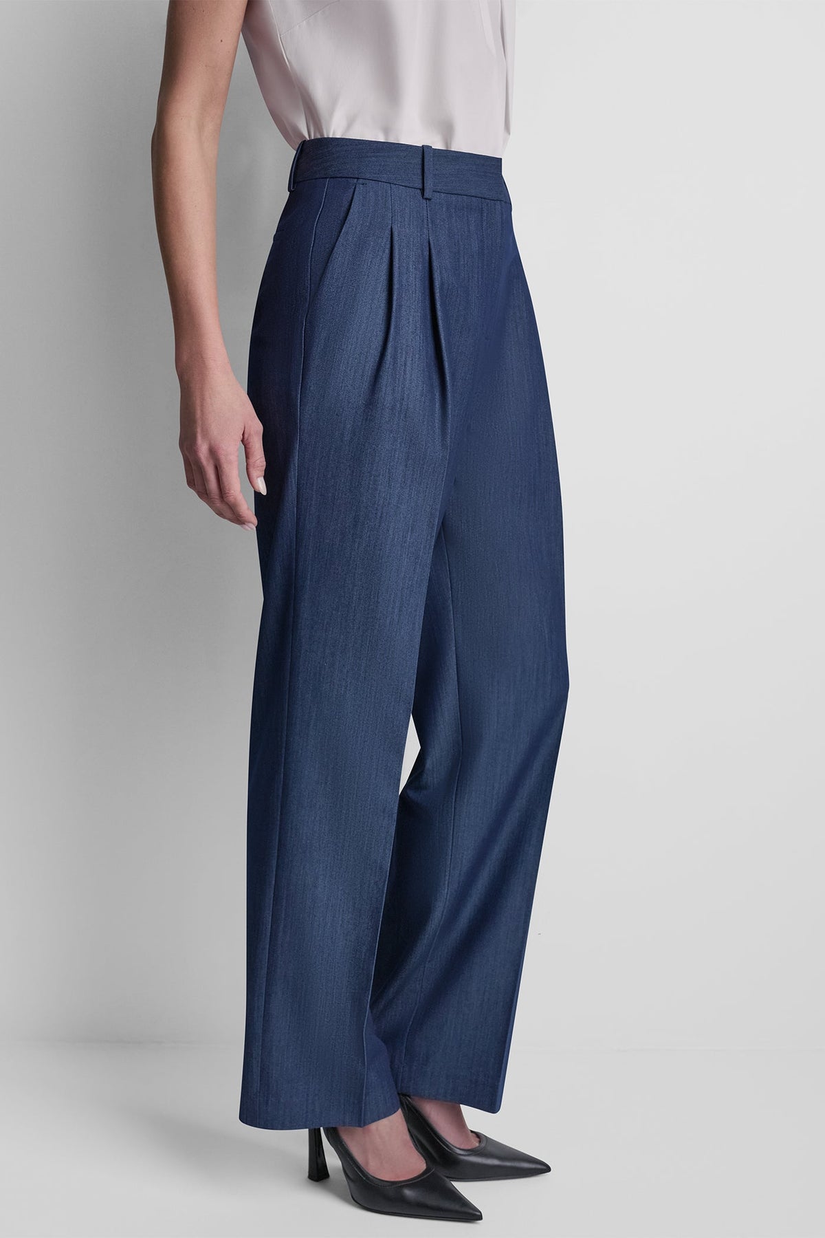 STRAIGHT LEG TROUSER Dark Navy | DKNY