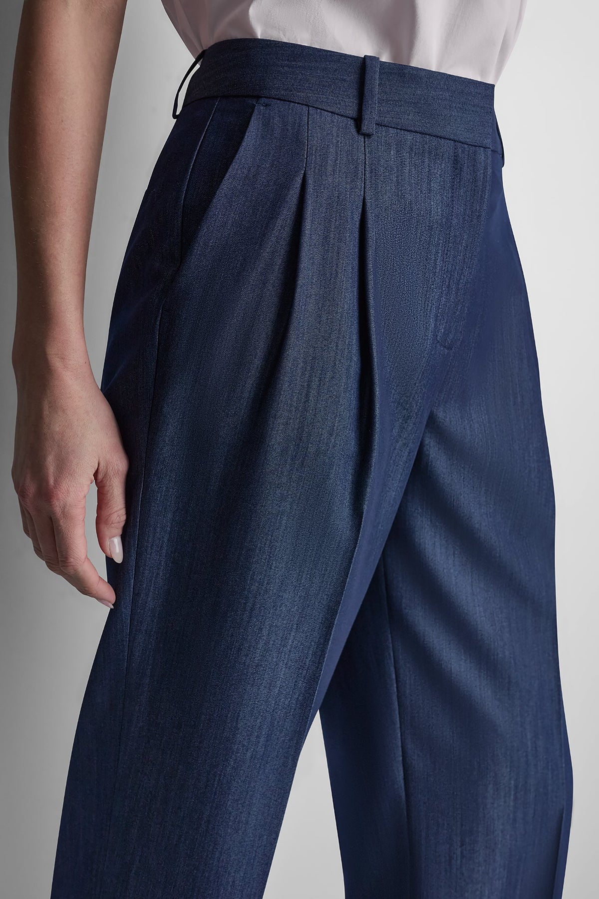 STRAIGHT LEG TROUSER Dark Navy | DKNY