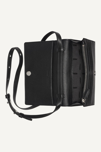 ETTA WALLET ON A STRING Marshmallow | DKNY