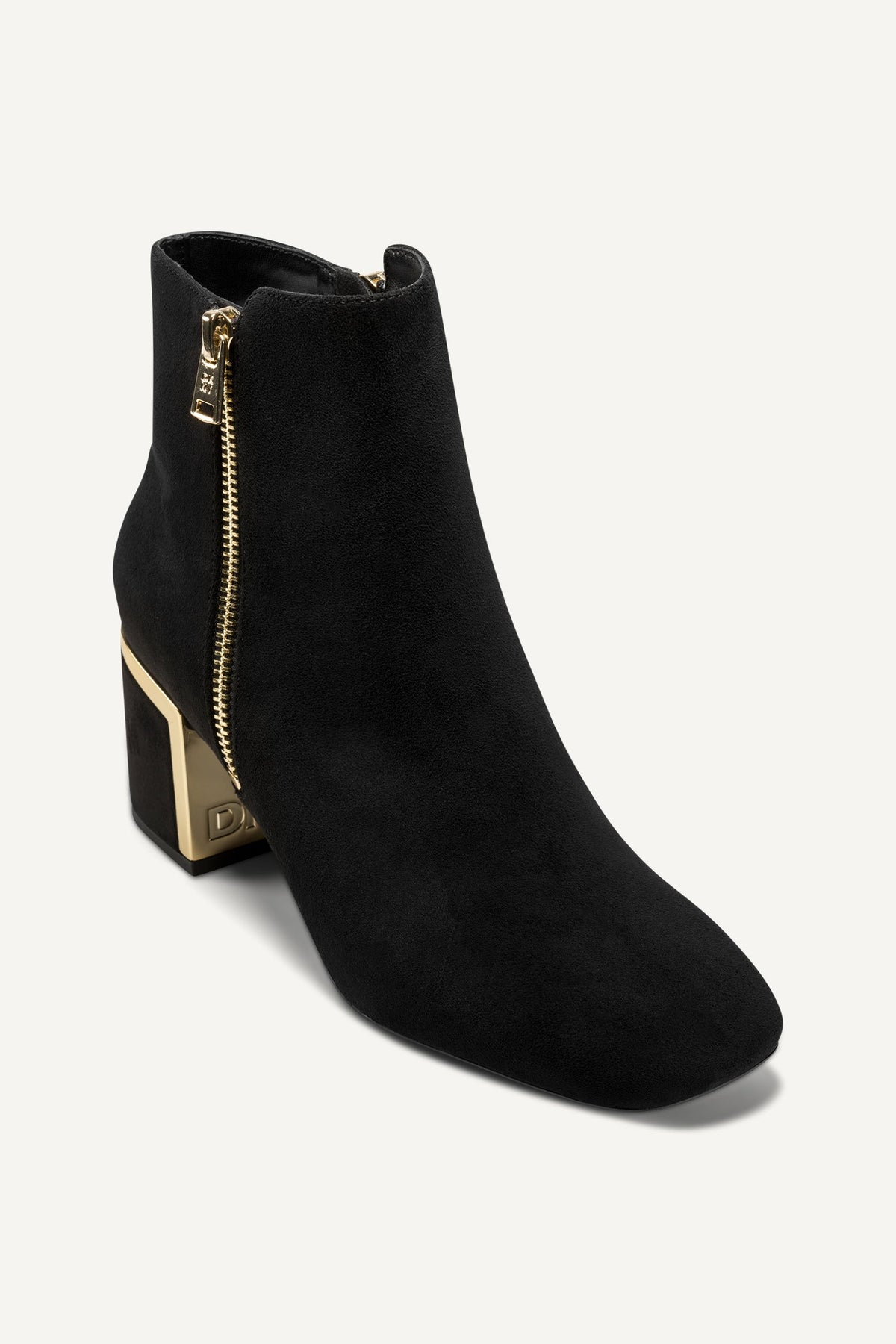 KYLAH BOOTIE WITH ZIPPER Brown | DKNY