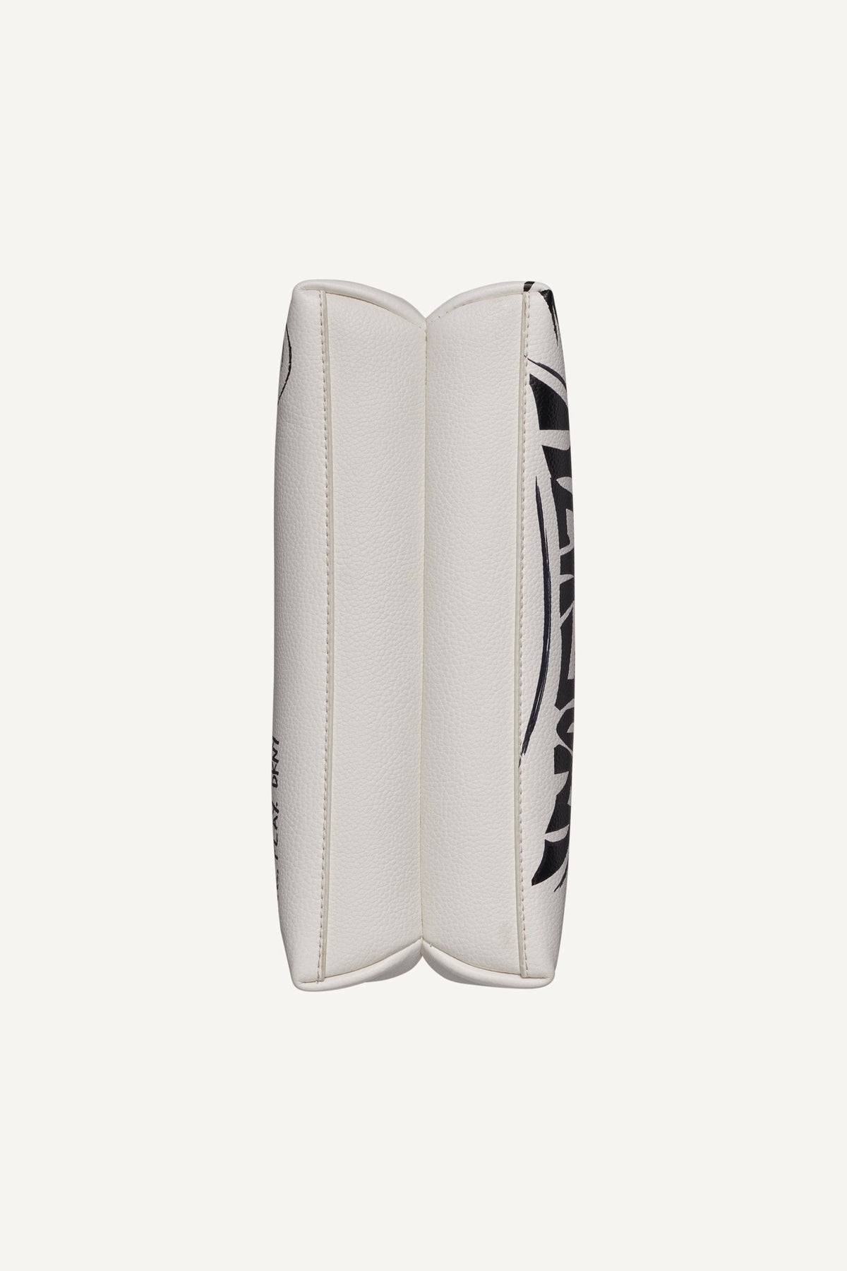TINSLEY GRAFFITI LOGO CROSSBODY Marshmallow | DKNY