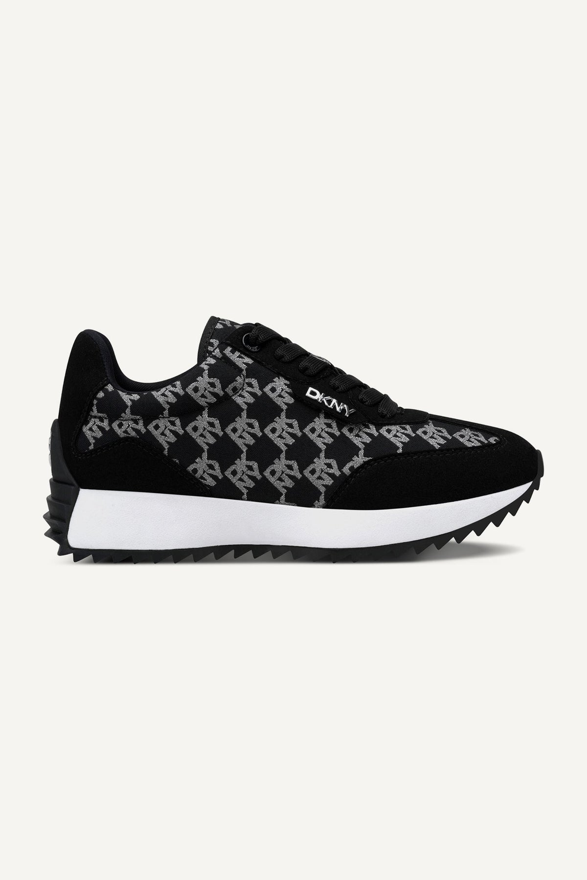 NAPLES LACE-UP TRAINER SNEAKER BONE | DKNY