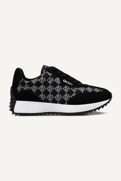 NAPLES LACE-UP TRAINER SNEAKER BONE | DKNY