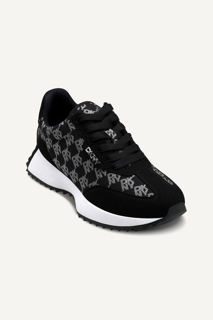 NAPLES LACE-UP TRAINER SNEAKER BONE | DKNY