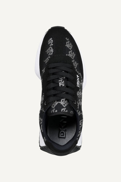 NAPLES LACE-UP TRAINER SNEAKER BONE | DKNY