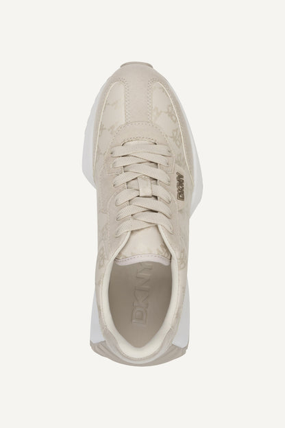 NAPLES LACE-UP SNEAKER BONE | DKNY