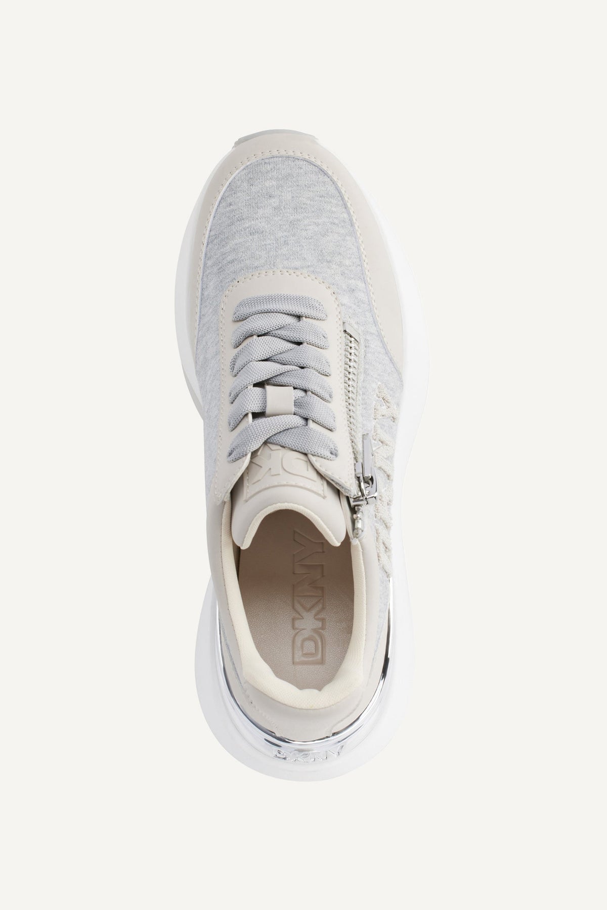 ZACATA LACE UP SNEAKER Grey | DKNY