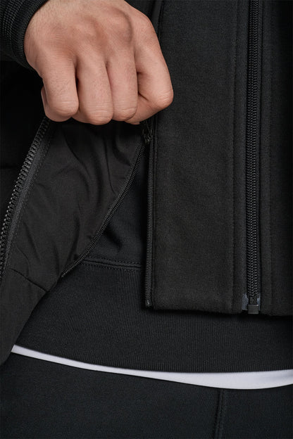 STRETCH BOMBER JACKET Black | DKNY