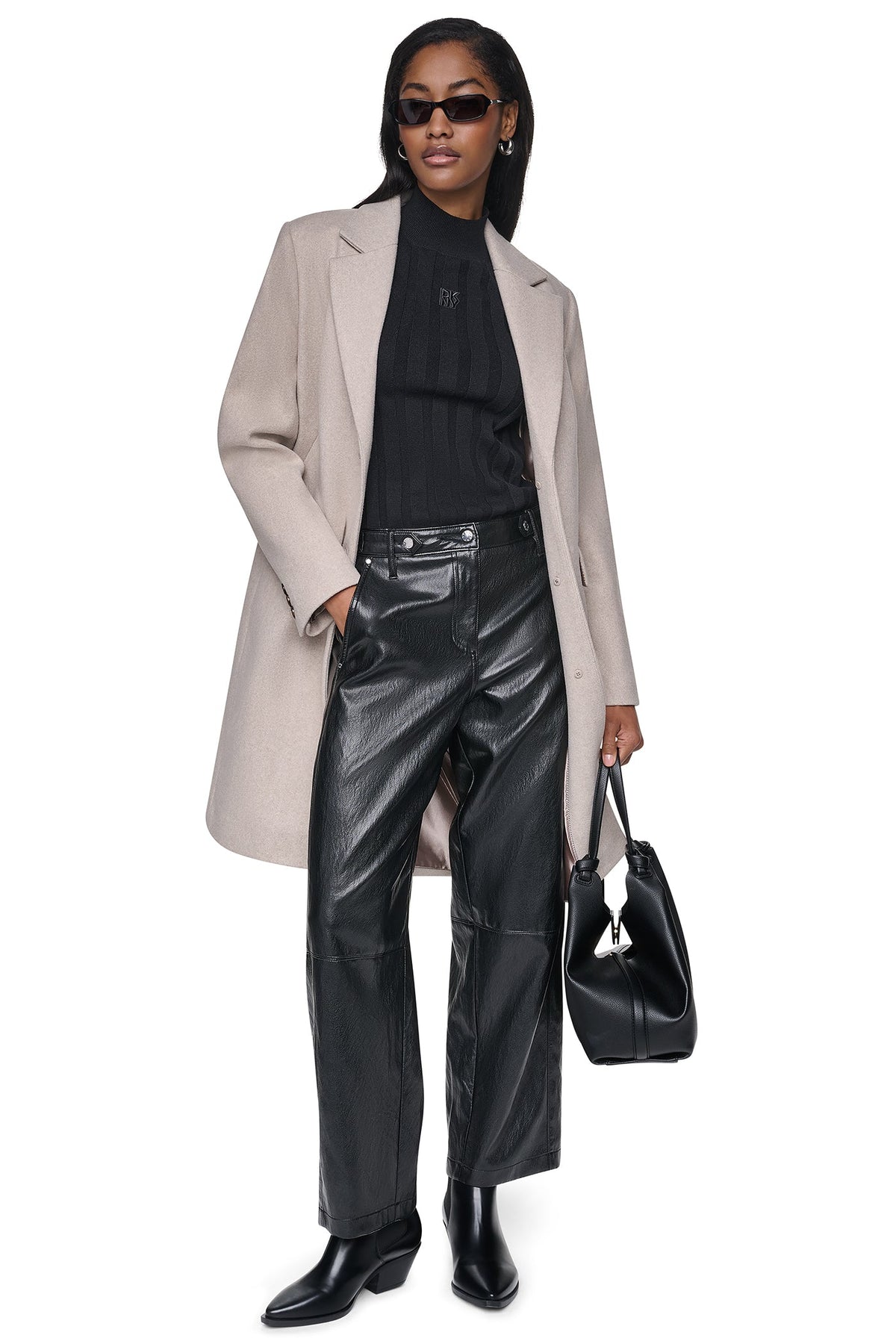 LONGLINE COAT Birch | DKNY