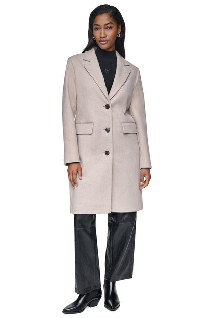 LONGLINE COAT Birch | DKNY