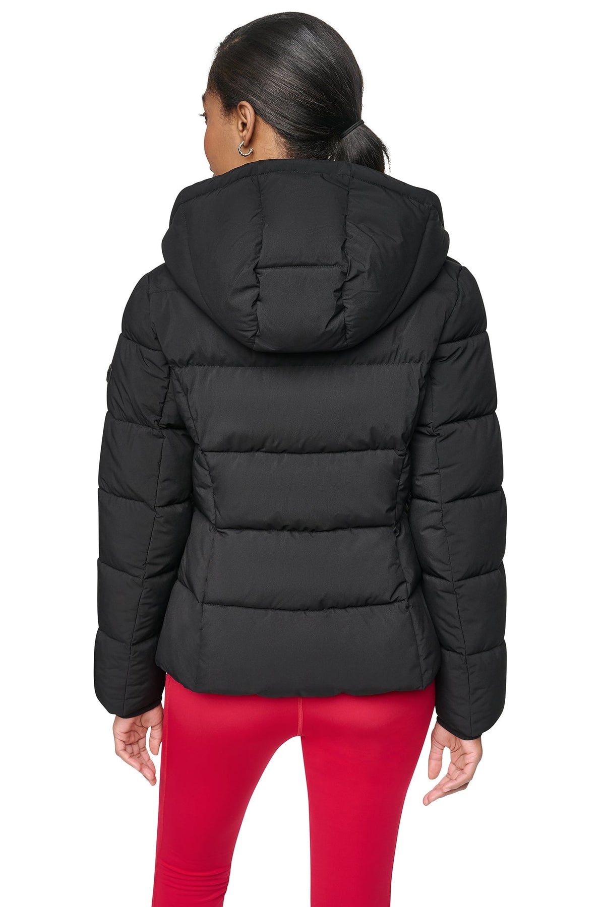 STRETCH PUFFER JACKET Black | DKNY