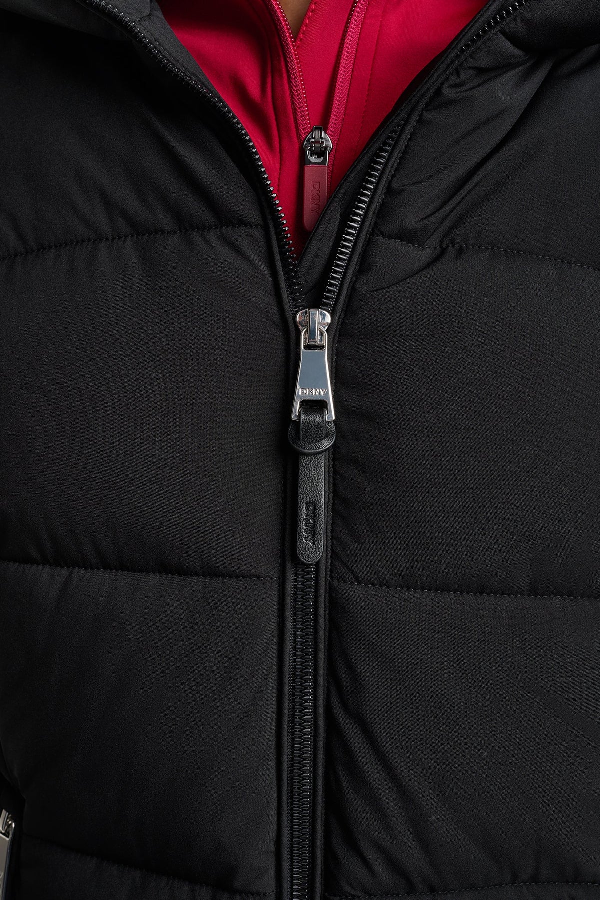 STRETCH PUFFER JACKET Black | DKNY