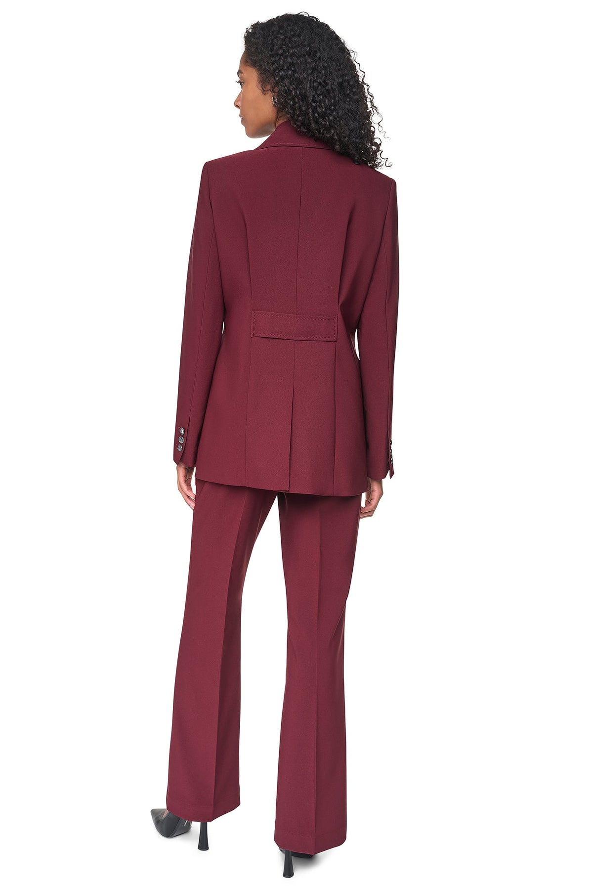 ONE BUTTON JACKET Cabernet | DKNY