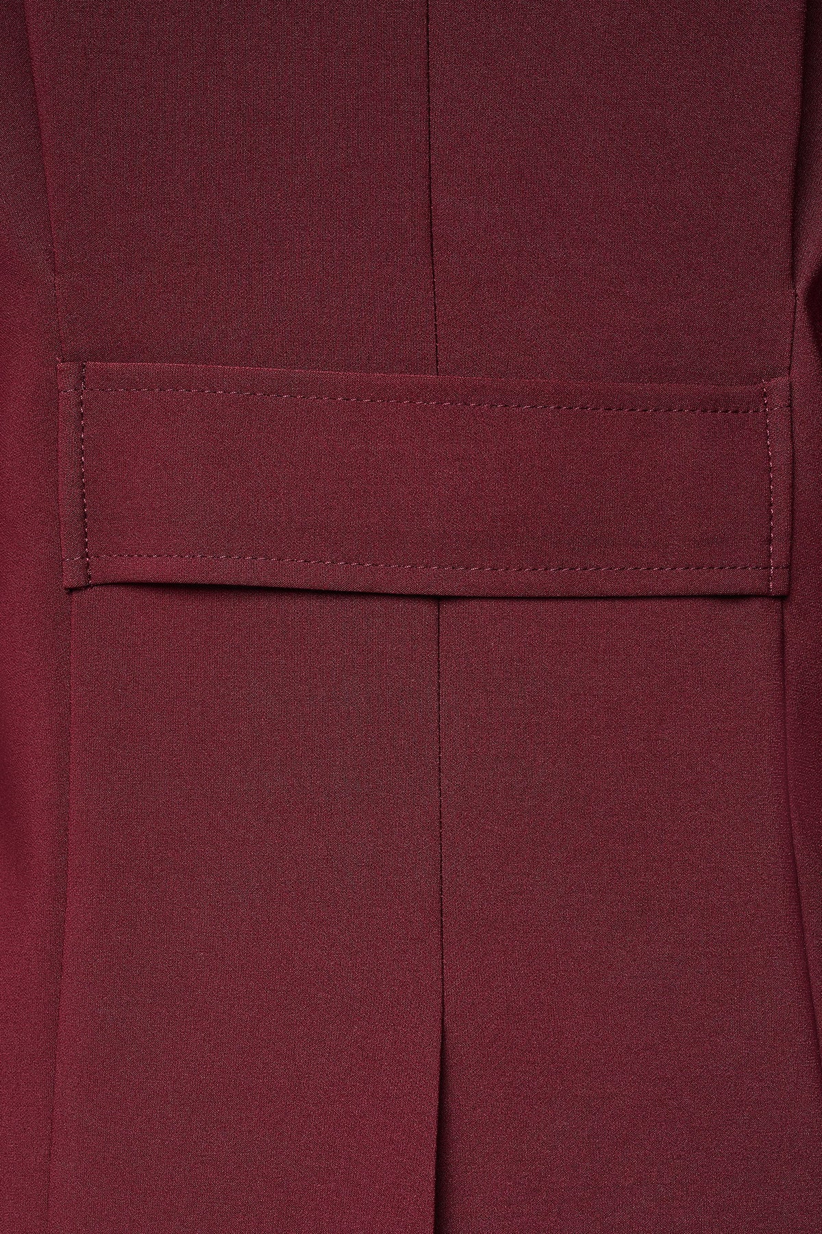 ONE BUTTON JACKET Cabernet | DKNY