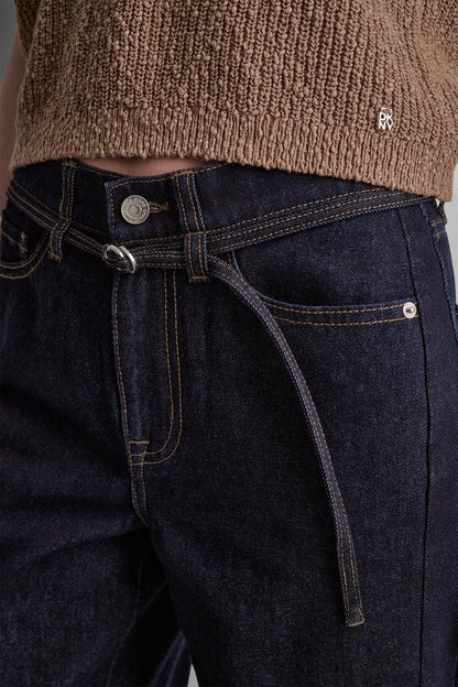 MID-RISE BARREL JEAN Fearless | DKNY