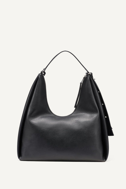 ELICIA LARGE HOBO BAG Light Taupe | DKNY
