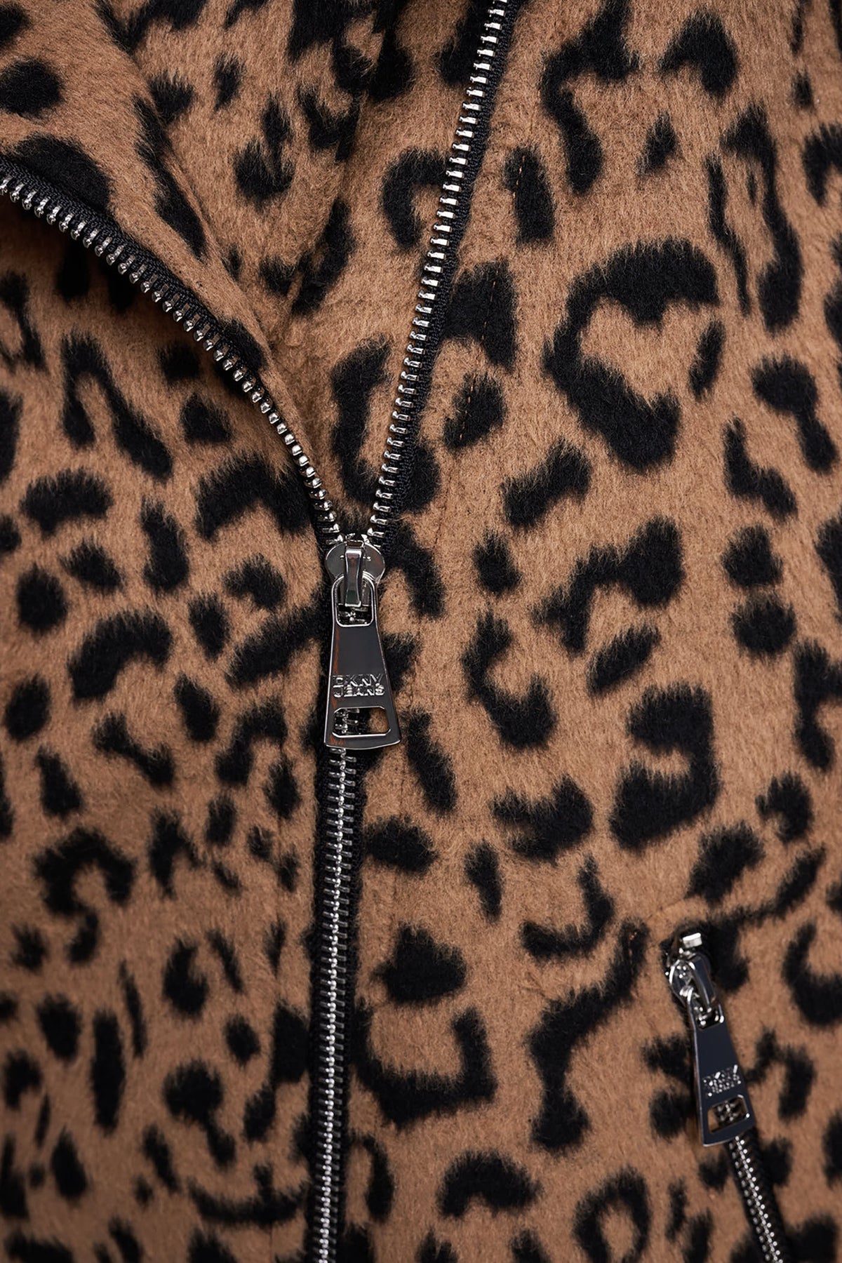 LEOPARD MOTO JACKET Leopard | DKNY