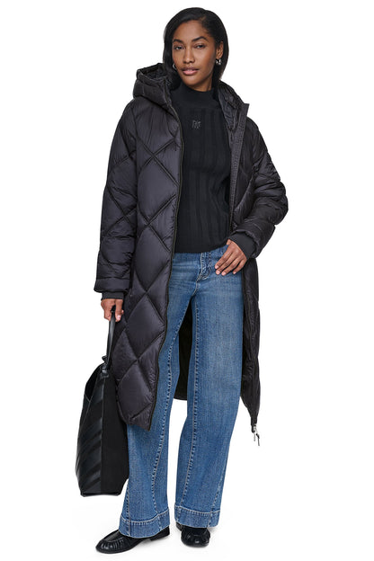 QUILTED PUFFER Pearl | DKNY