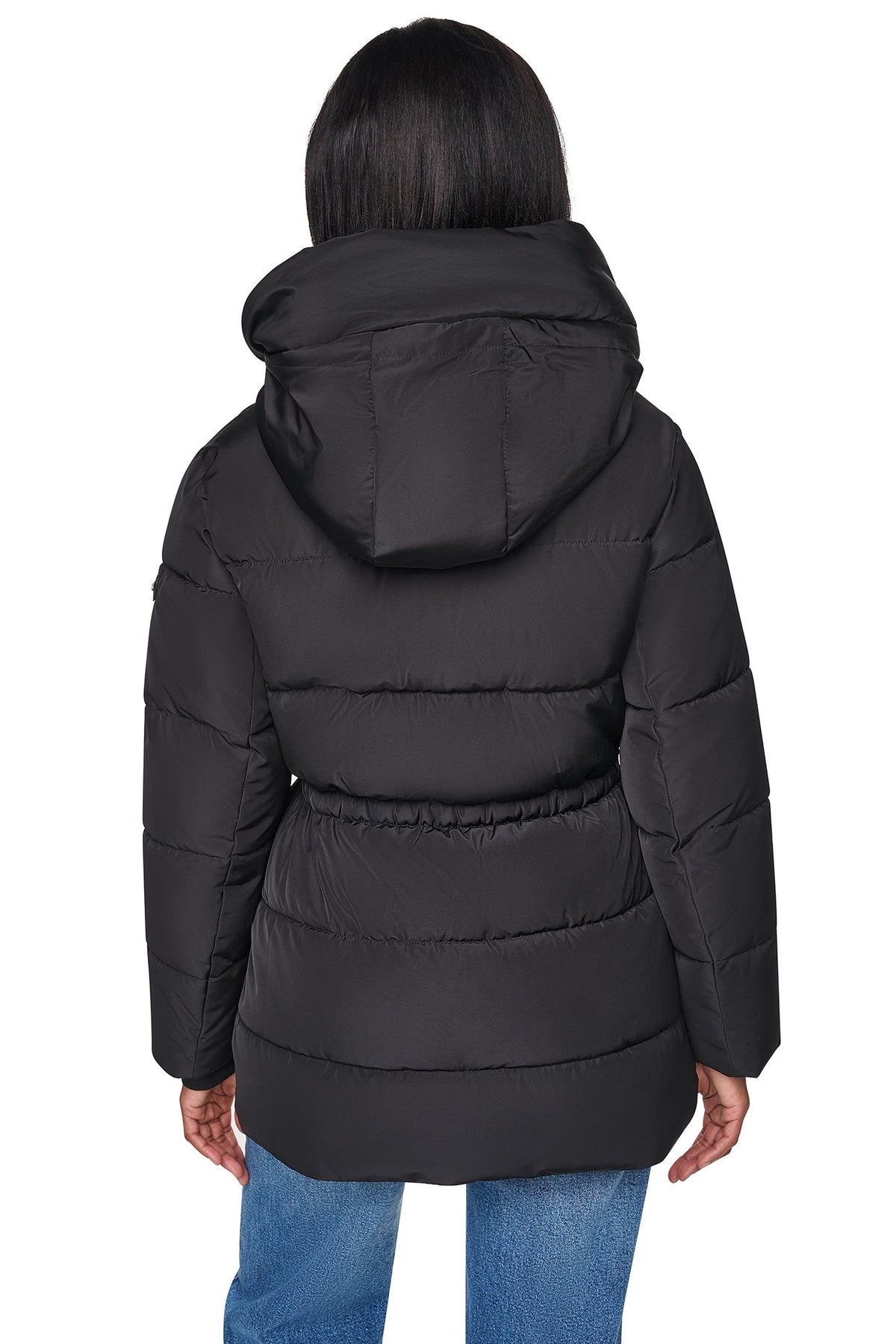 BELTED PUFFER Black | DKNY