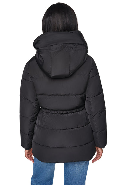 BELTED PUFFER Black | DKNY