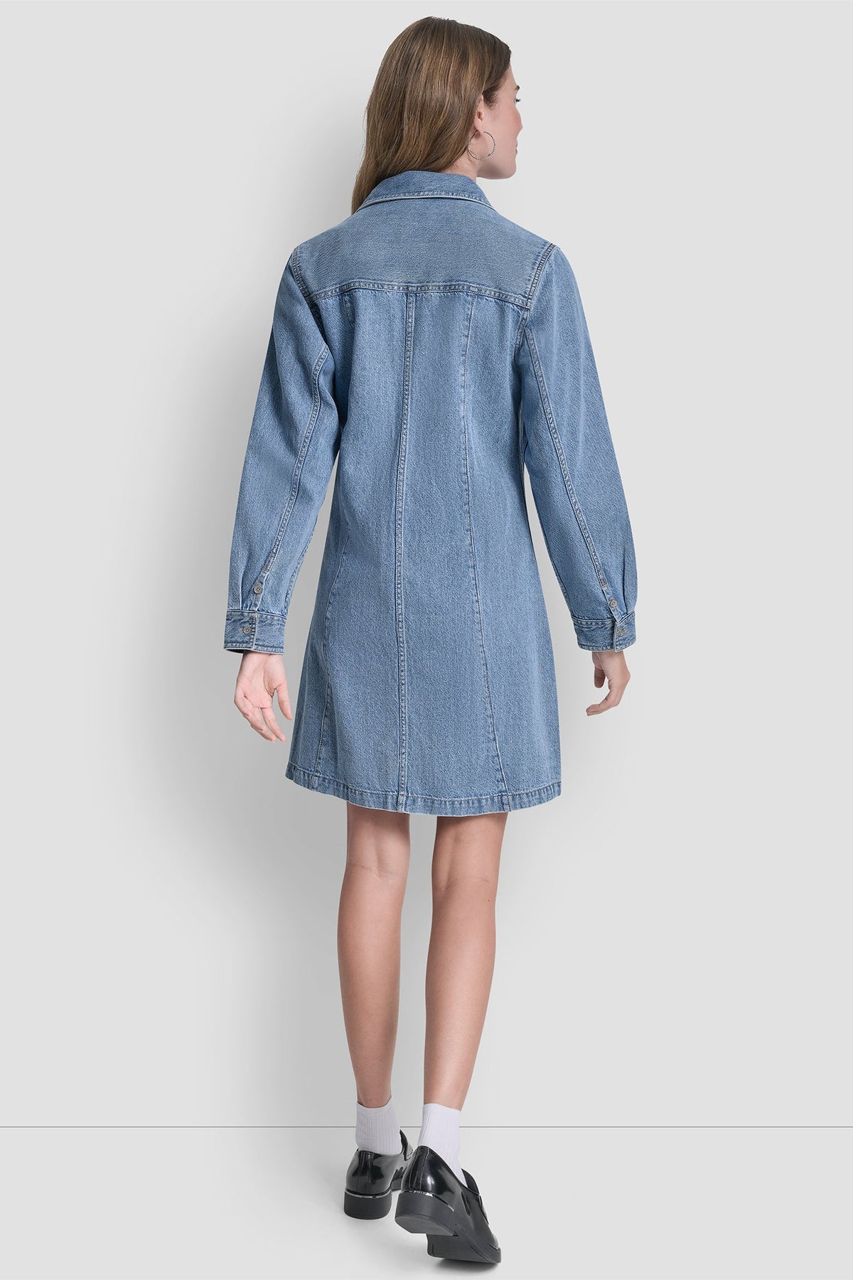 SEAMED A-LINE DRESS Harmony | DKNY