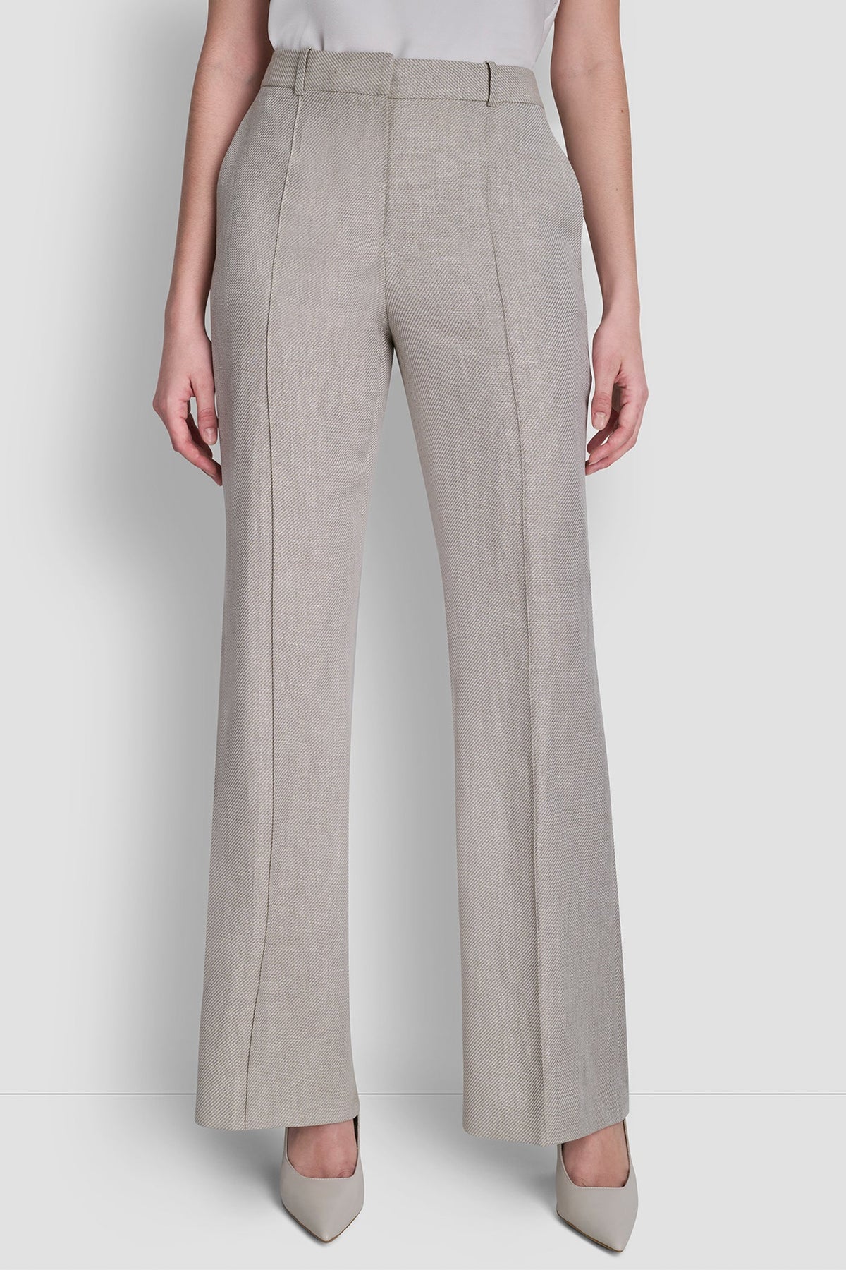 STRAIGHT LEG MODERN FIT PANT Pebble/White | DKNY