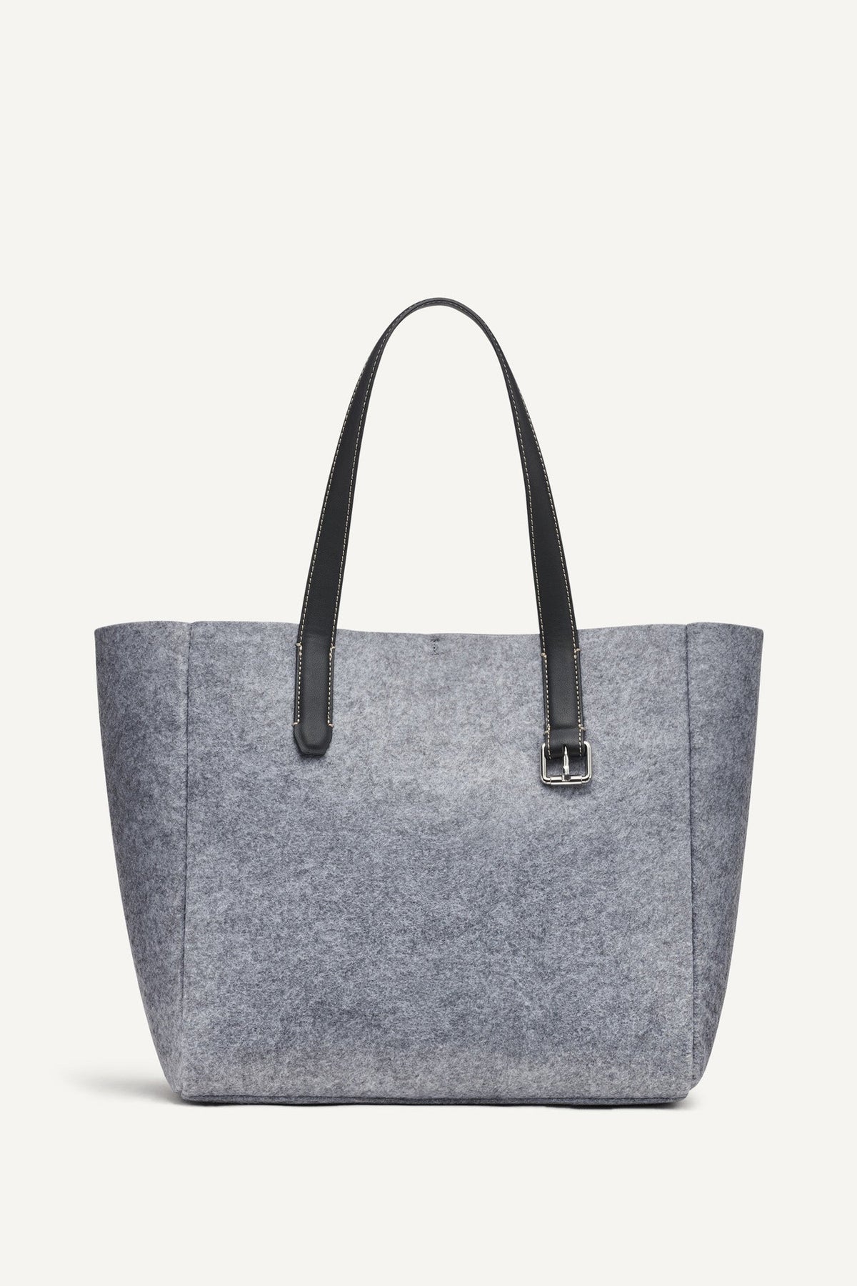 REESE TOTE Heather Grey/Black/Oat | DKNY