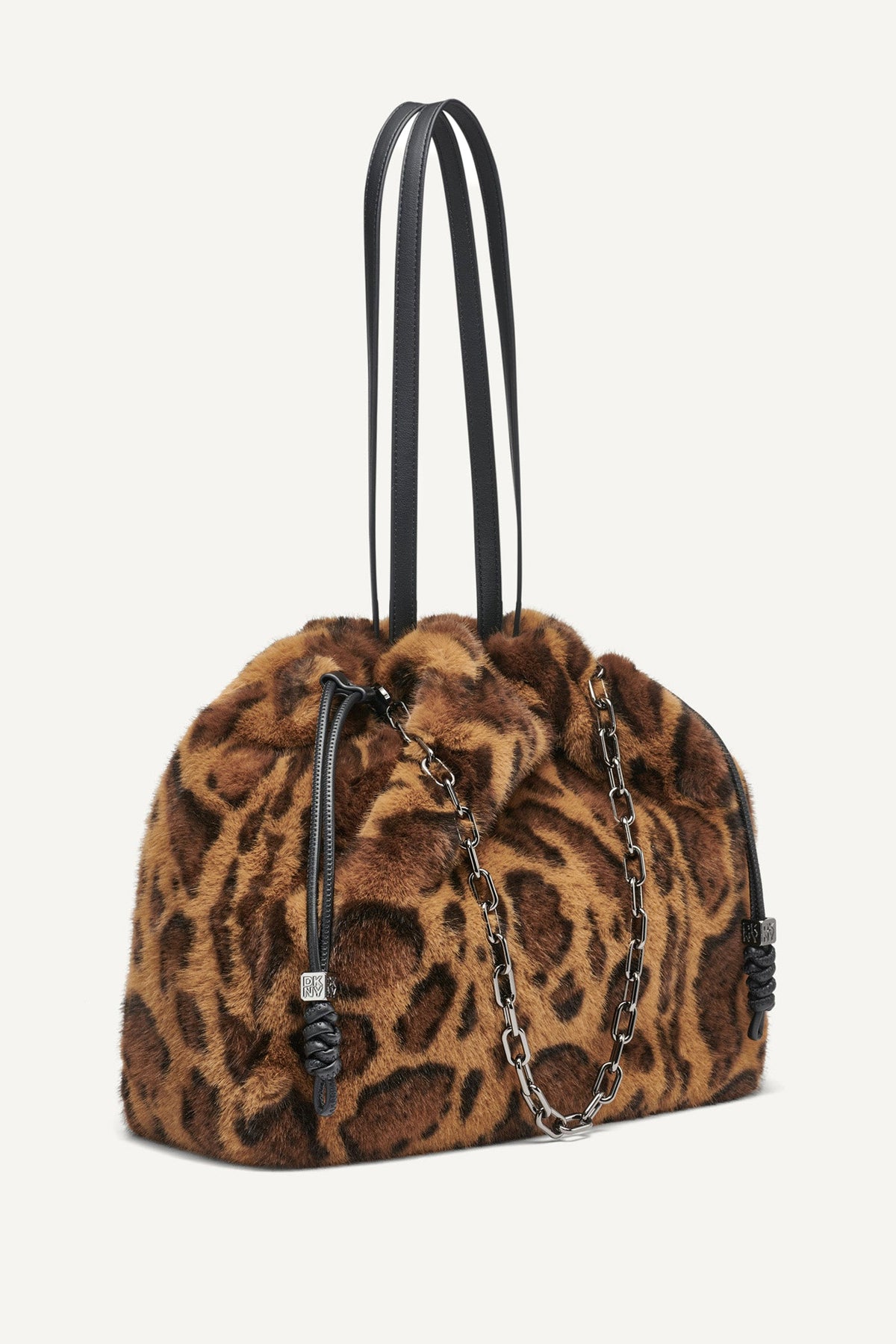 HALLE TOTE Leopard | DKNY