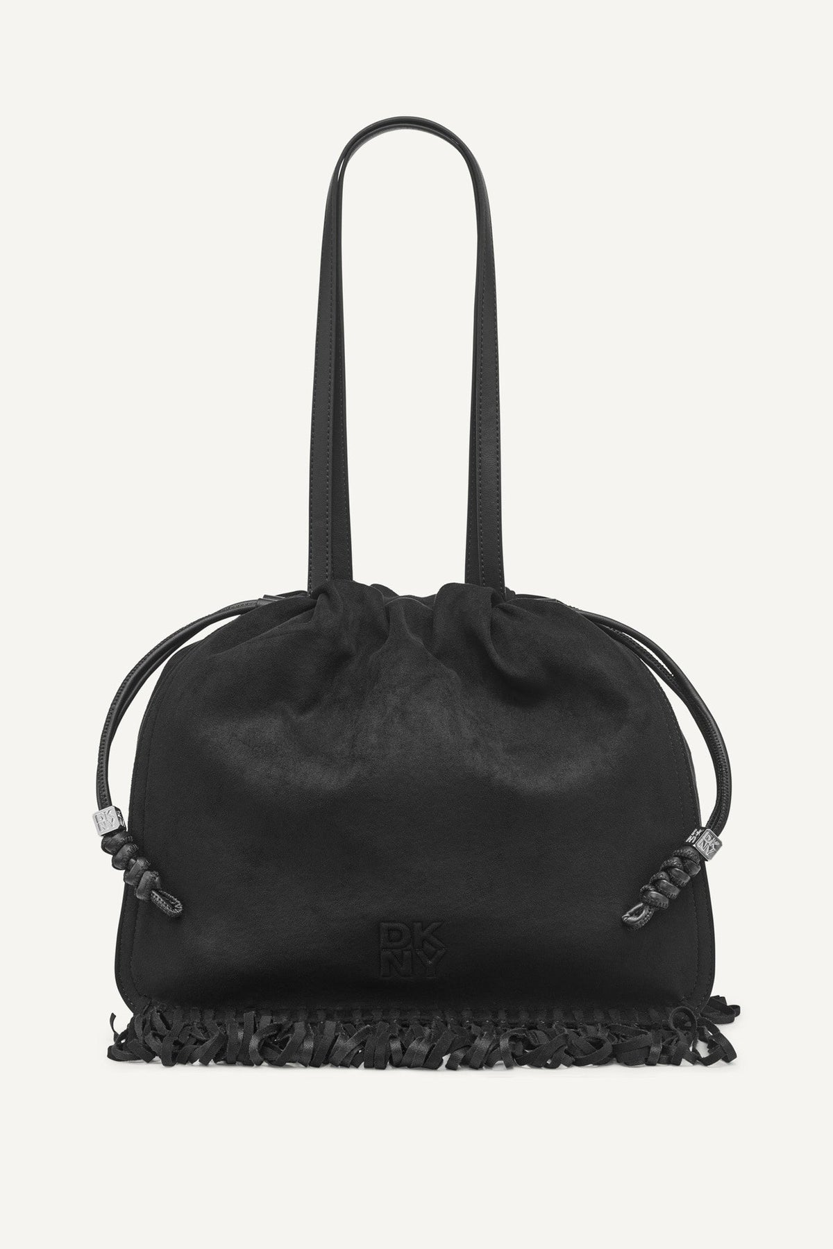 HALLE TOTE BLACK/SILVER | DKNY