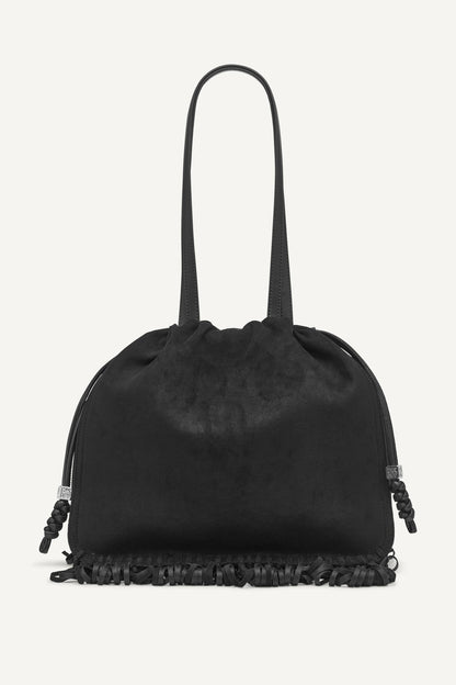 HALLE TOTE BLACK/SILVER | DKNY