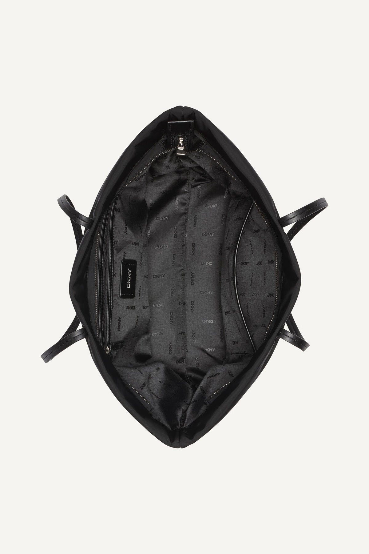 JENNY TOTE Black/Silver | DKNY