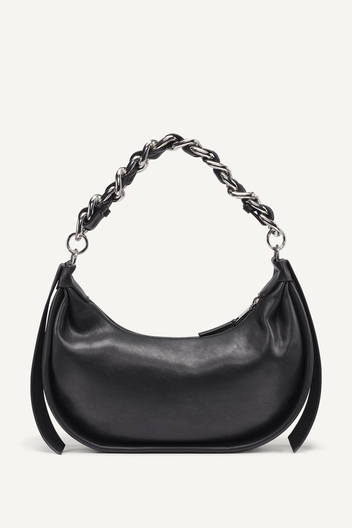 FIONA SMALL HOBO Black | DKNY