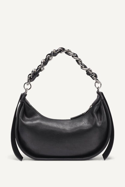 FIONA SMALL HOBO Black | DKNY