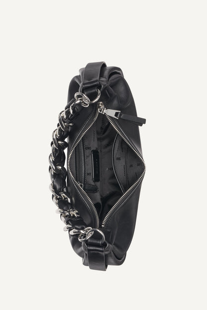 FIONA SMALL HOBO Black | DKNY
