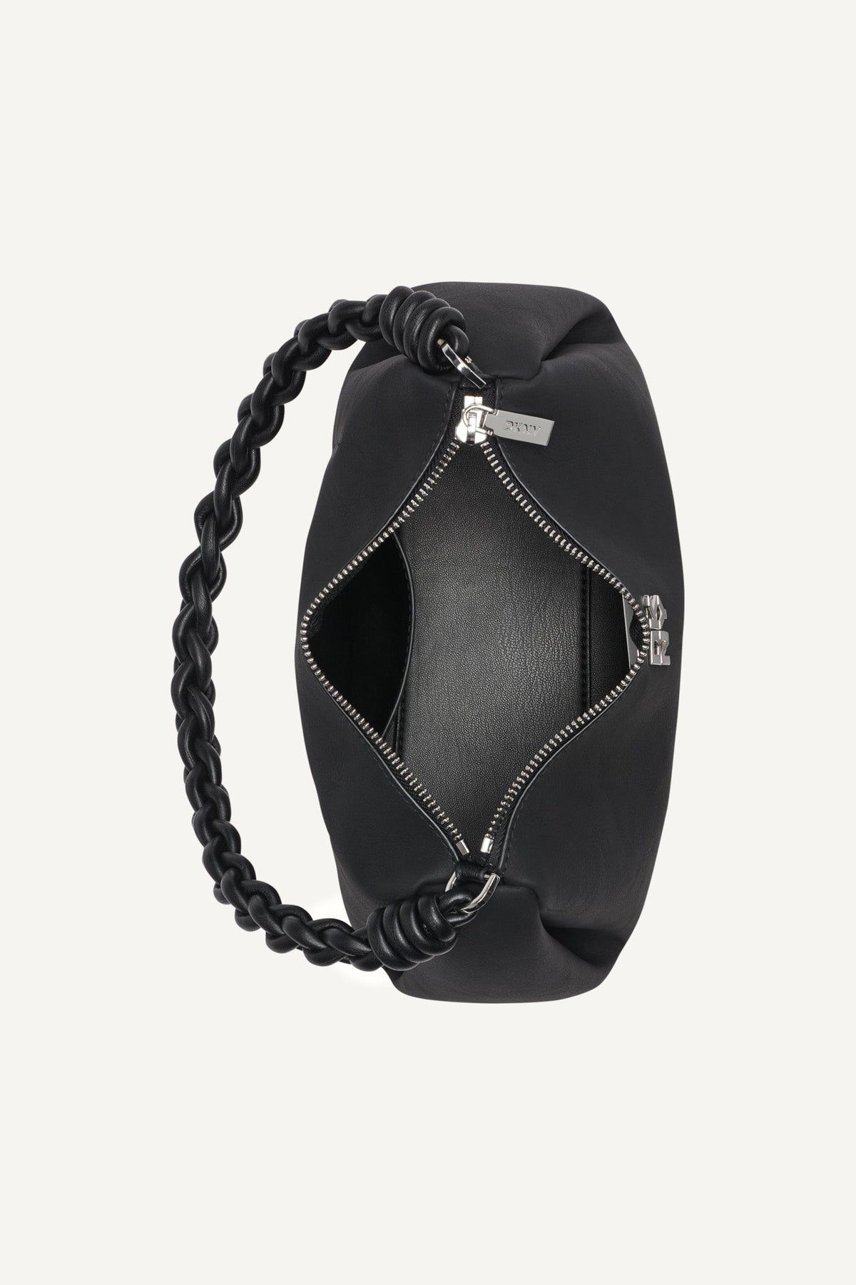 REMY SHOULDER BAG BLACK/SILVER | DKNY