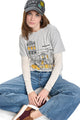 Sky Grey Heather/Taxi Cab