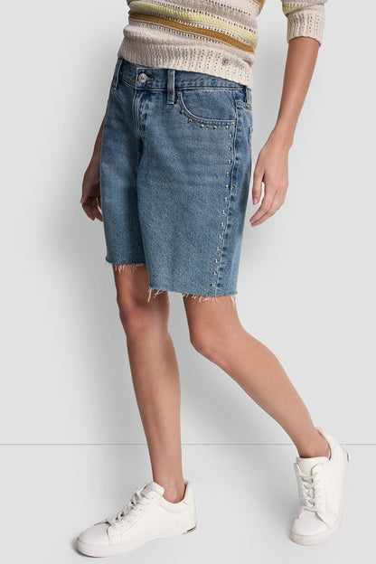 MID-RISE DENIM SHORT Cedar Street | DKNY