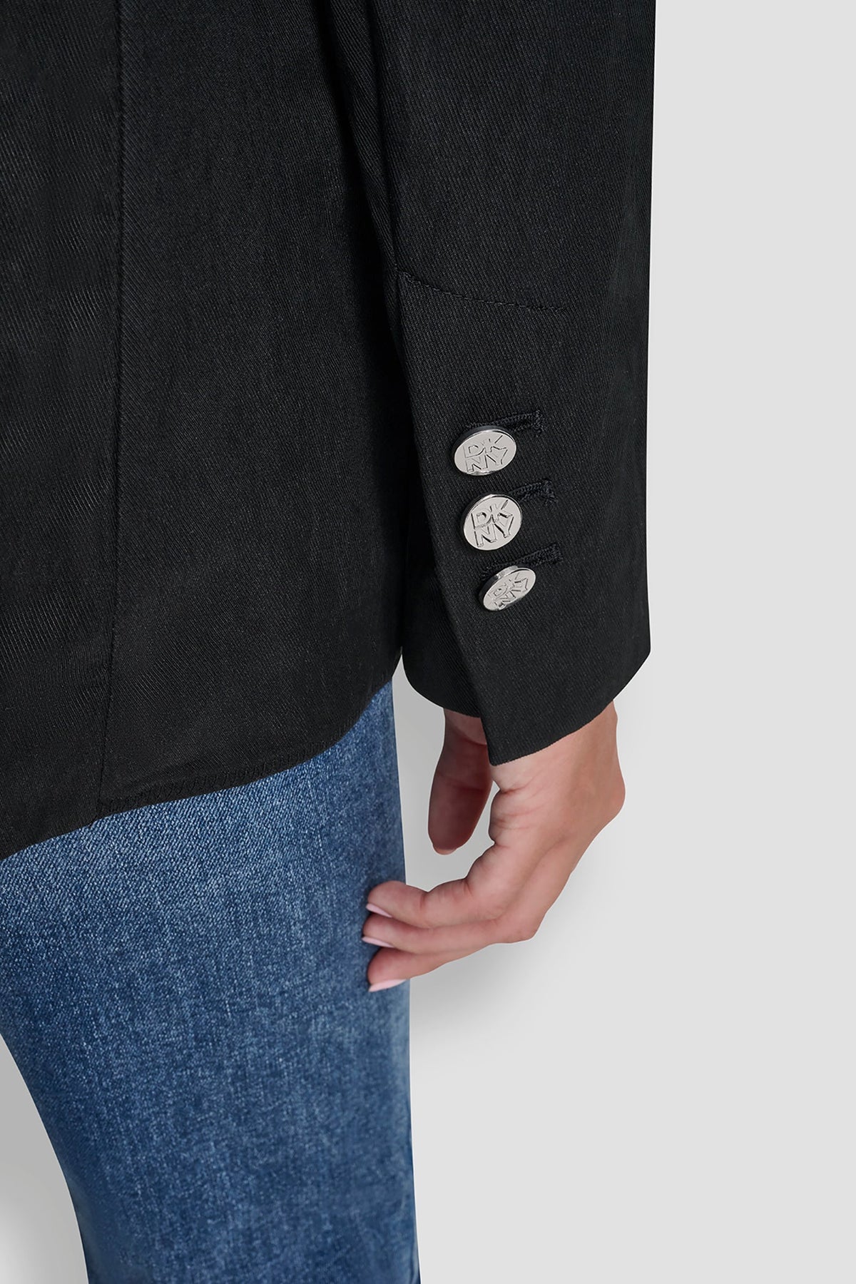 ZIG ZAG STITCH BLAZER Travertine | DKNY