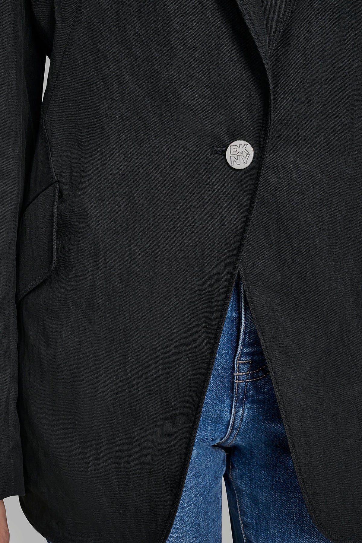ZIG ZAG STITCH BLAZER Travertine | DKNY